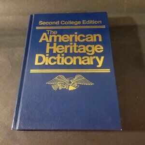 American Heritage Dictionary, Second College Edition